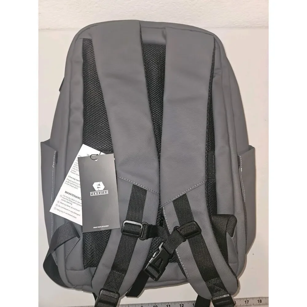 New! FENRUIEN Business Travel Backpack, Expandable Computer Backpack with USB